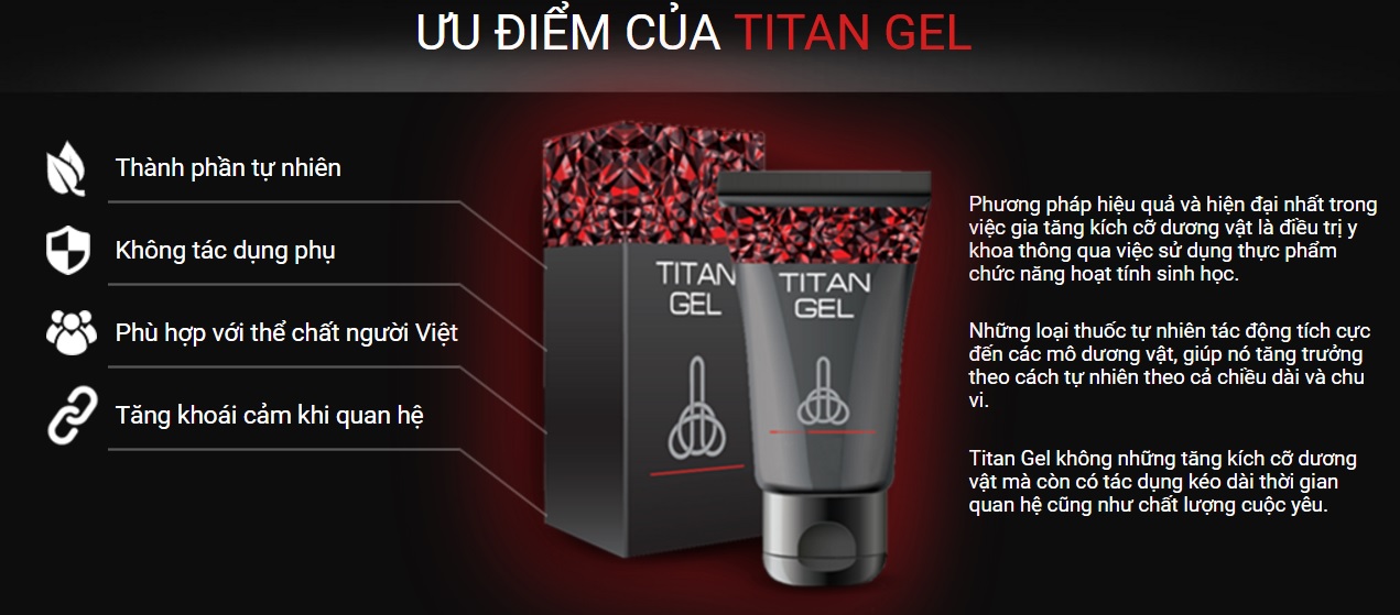 nam giới tự tin hơn với cậu nhỏ cường tráng khi sử dụng gel titan 2